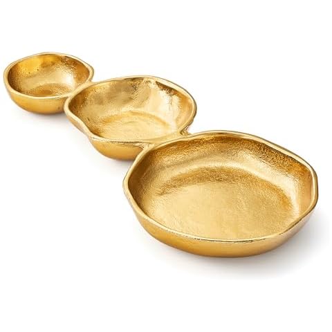 Metallic Serving Bowls