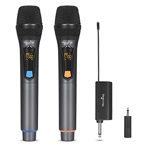  MicrocKing Wireless Microphone System, UHF Cordless