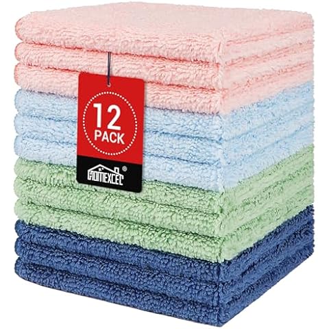 Microfiber Bath Washcloths