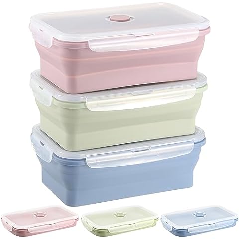 Silicone Food Storage Container - 3 Sets of Different Sizes – Bluewave  Lifestyle