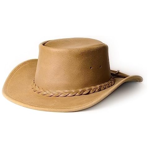 FLUFFY SENSE. Cowboy Hat for Women and Men - Straw Cattleman