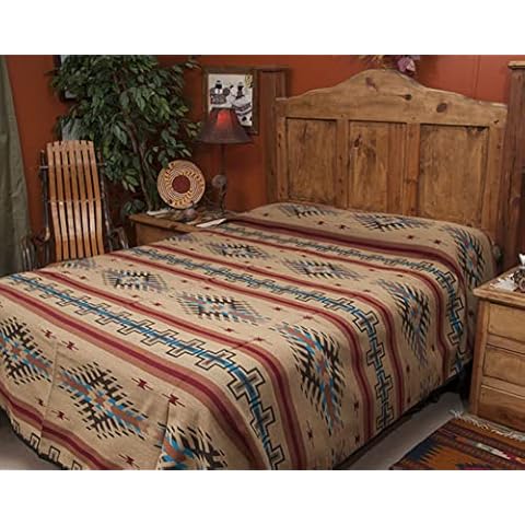 Western Pillow Sham 24x28 -Rust