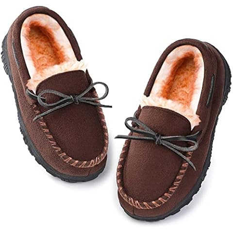 Moccasin Slippers for Boys