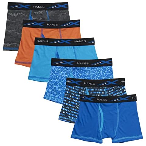 Moisture Wicking Boxer Briefs for Boys