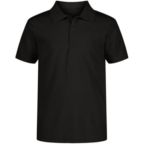 Moisture Wicking Polo Shirts for Boys