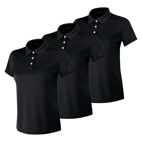 Moisture Wicking Polo Shirts for Women