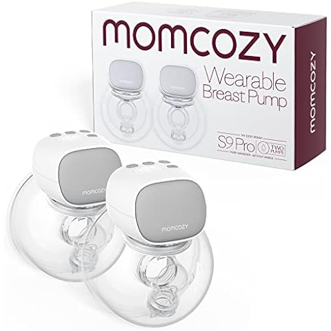 Momcozy Lactation Massager for Breastfeeding, Heat & Vibration, used with Various Breast Pump, Nursing Pumping Bra, Purple