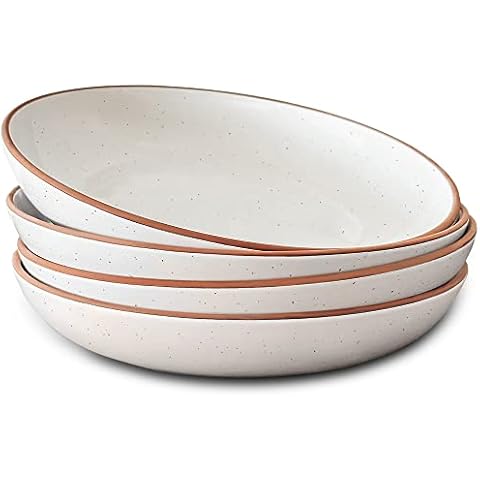 MORA CERAMICS HIT PAUSE mora ceramic plates set, 7.8 in - set of 6 - the  dessert, salad