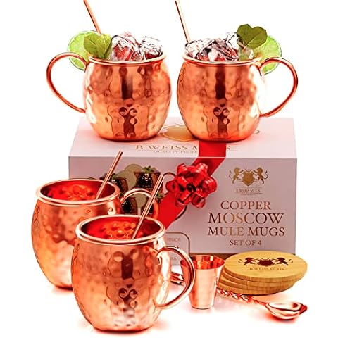 The 10 Best Copper Moscow Mule Mugs of 2024 (Reviews) - FindThisBest
