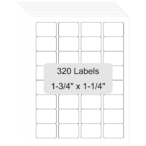  Mr-Label White Matte Printable Vinyl Sticker Paper