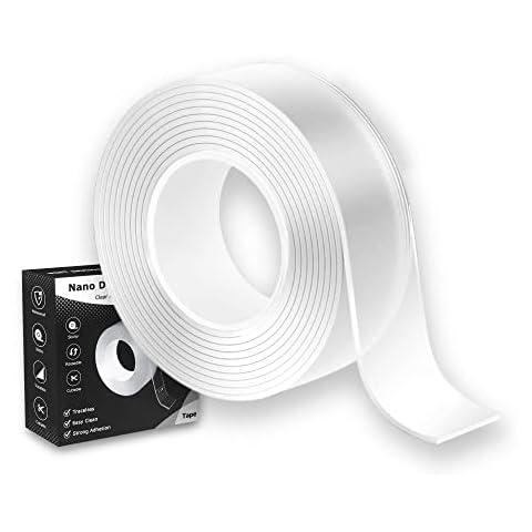 MS WGO Double Sided Tape Heavy Duty Mounting Tape Hand Tear 1.18in