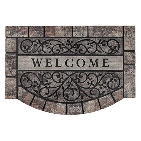 MTOUOCK Large 47x22 Heavy Duty Welcome Mat Outdoor with Non-Slip Rubber  Backing - Durable Outdoor Door Mat for Front Door Entrance, Garage, Patio 