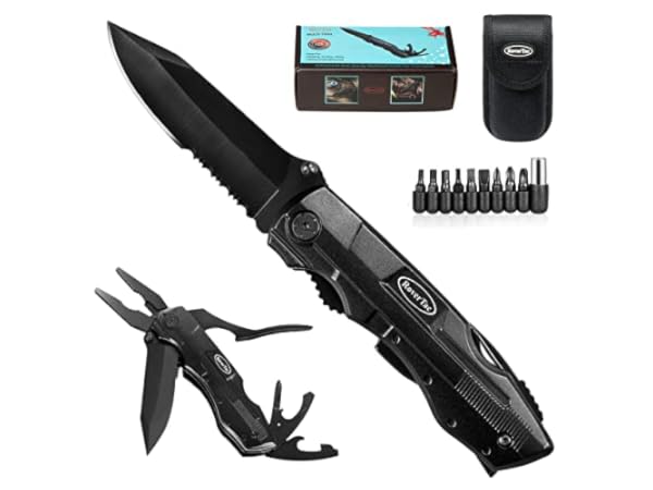 Shieldon Knives Lileep Multi Tool knife scissors saw screw drivers