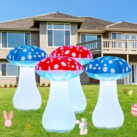 Mushroom Yard Decorations