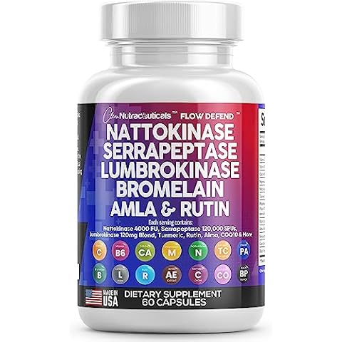 : Cutler Nutrition 9-Zymes Digestive Enzyme Supplement: Contains  Bromelain, Protease, Lipase, Lactase & More to Help Reduce Bloating,  Improve Absorption and Reduce Gas, 120 Servings/Capsules : Health &  Household