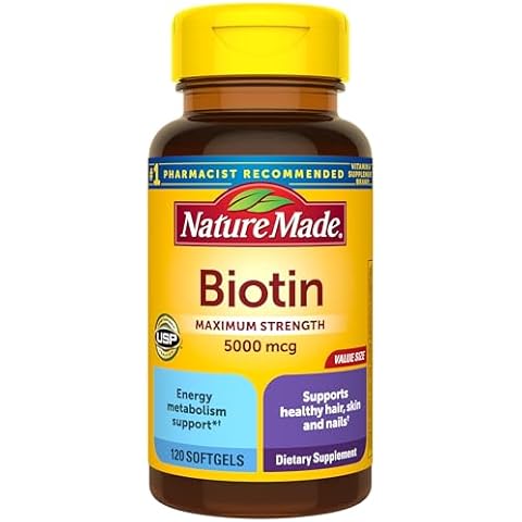 Natural Vitamin B7 (Biotin) Supplements