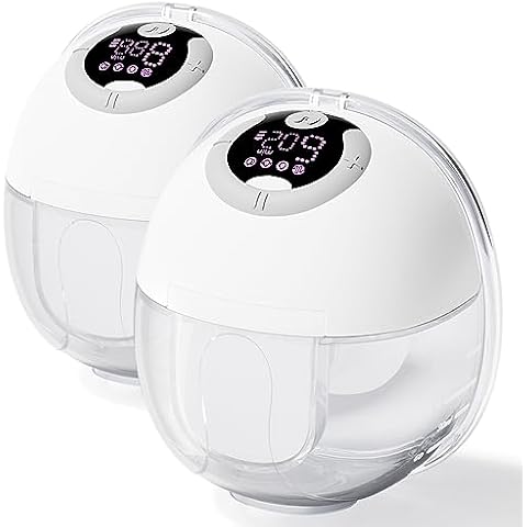 NCVI Warming Lactation Massager, 2-in-1 Heat & Vibration Breastfeeding  Essential, 2 PC 