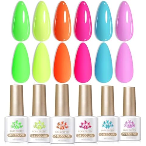 Neon Gel Nail Polish