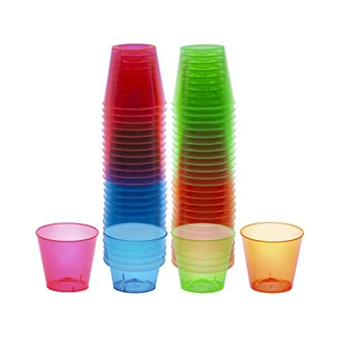 Neon Party Cups