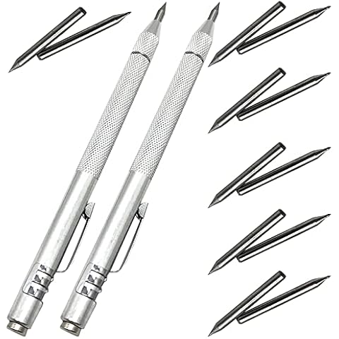 Lightweight Tungsten Carbide Tip Scriber Metal Scribe Pen Tool Engraving  Etching