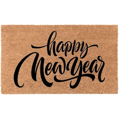 New Year's Outdoor Doormats