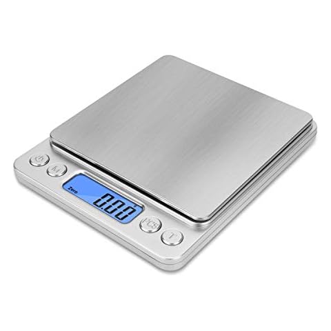  NEXT-SHINE Kitchen Food Scale with Bowl, 5kg 11lb USB