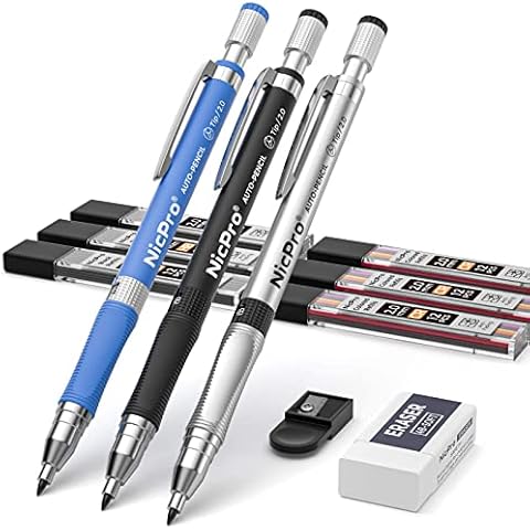  Mr. Pen- Mechanical Pencil Set with Leads and Eraser