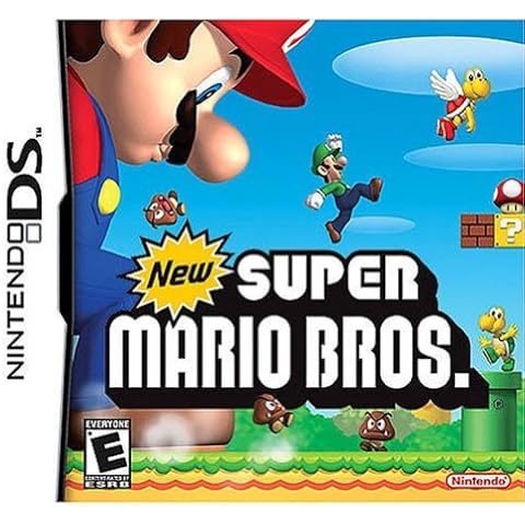 Nintendo DS New Super Mario Bros Games