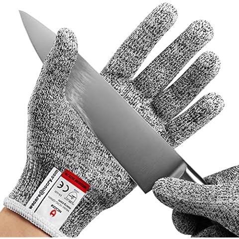 Anti Cut Glove, Oyster Glove Level 5 Protection Stainless Steel Wire Mesh  Suitable Work Gloves For Oysters, Meat Cutting, Gardening And Carving(xl)