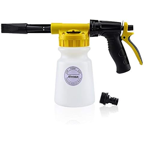 suds.lab Suds Lab F1 Professional Foam Cannon with 32 Ounce Canister,  Adjustable Foam Nozzle, Quick Connect Pressure Washer, Clean Dirt