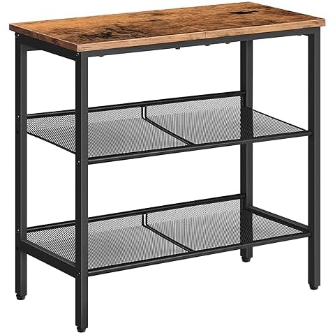 Office Tables with Shelves