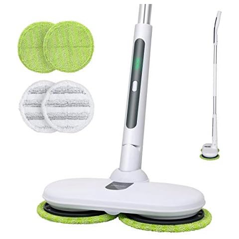 Extendable Cordless Electric Spin Scrubber - Miles Kimball