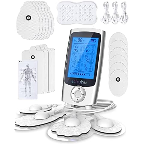 Easy@Home TENS Unit Muscle Stimulator - Electronic Pulse Massager, 510K  Cleared, FSA Eligible OTC Home Use handheld Pain Relief therapy Device-Pain  Management Machine Gift for Mom Dad - EHE 