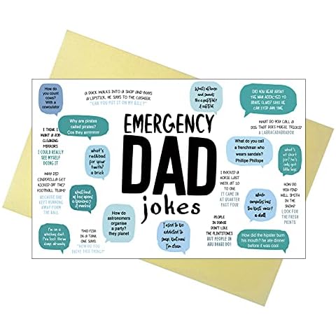 OJsensai Joke Fathers Day Card for Dad Cover