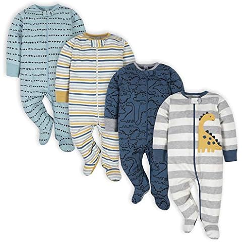 One-Piece Footies for Baby Boys