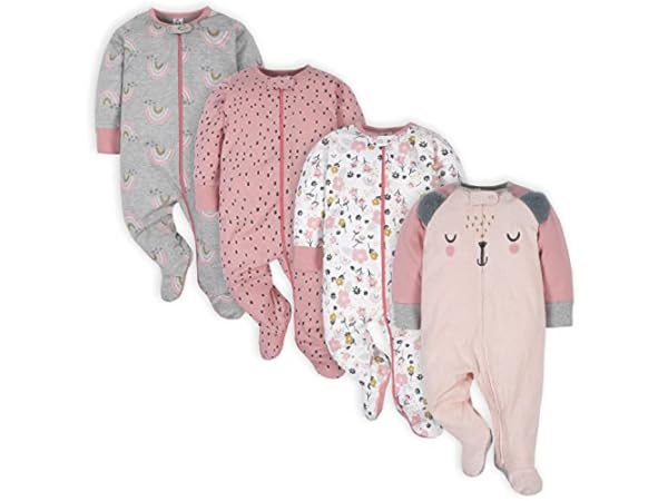 One-Piece Footies for Baby Girls Thumbnail