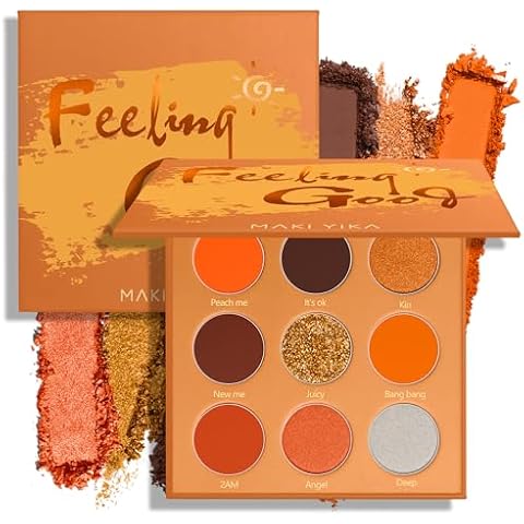Orange Eyeshadow Palettes