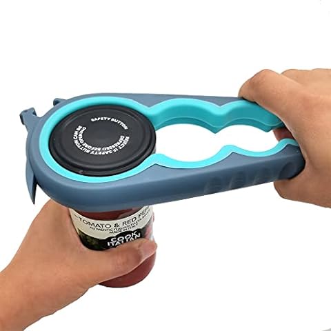 Higher Torque and One Touch Electric Jar Opener Easy Remove Almost Size Lid  with Auto-Off, Powerful Bottle Opener for Arthritic Hands, Automatic Jar