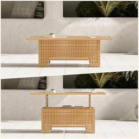 Outdoor Dining Tables with Storage