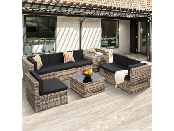 Outdoor Sectional with Storage thumbnail