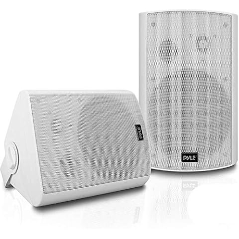 Onforu Outdoor Bluetooth Speaker with LED Lights, 2 Pack Wireless Loud Stereo