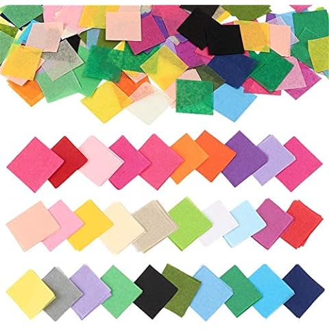 Rainbow Tissue Paper for Decorating Gift Bags, Crafting, and DIY, Bulk Pack  of 400 Sheets in 40 Vibrant Colors, 11.5 x 8 Each 