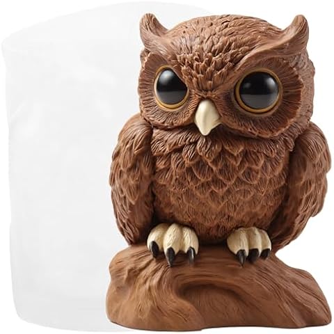 Owl Candle Making Molds