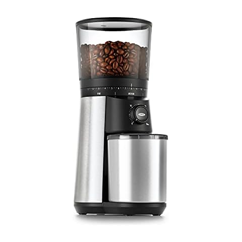 Electric Burr Coffee Grinder with 18 Grind Settings, Cleaning Brush In –  The Curiosity Cafe