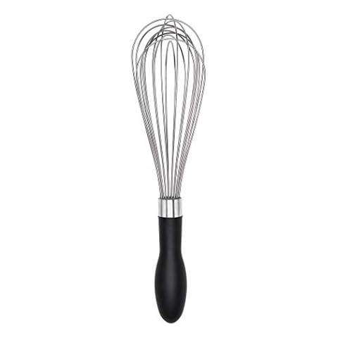  Joseph Joseph 981000 Twist Whisk 2-In-1 Collapsible Balloon and  Flat Whisk Silicone Coated Steel Wire, Sky: Home & Kitchen