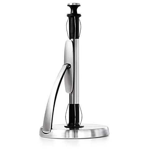 JUTOROSY Paper Towel Holder Countertop, Standing Paper Towel