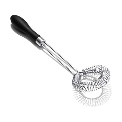 Prepworks by Progressive 10 Flat Whisk, Handheld Steel Wire Whisk Perfect  for Whisking, Flat Roux Whisk, Gravy Stirring, BPA Free, Dishwasher Safe 