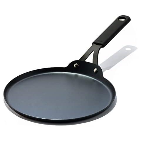 Vinchef Nonstick Crepe Pan, 11inch Skillet Pan For Dosa Tawa