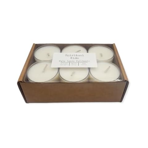 Nag Champa Scented - Soy Tealight Candles, 12 Pack - Highly Scented -  Handmade in The USA - Candeo Candle - Summer Scents