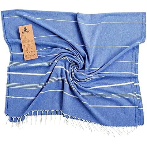 6 Packs Cotton Turkish Beach Towels Quick Dry Sand Free Soft Absorbent Extra  Large Xl Big Blanket Adult Oversized Bath Pool Swim Towel Set Bulk  Multipack Lightweight Thin Sandless Fast Drying Compact
